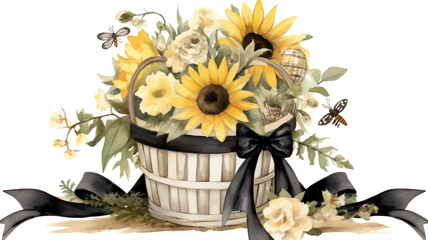 country flower cliparts
