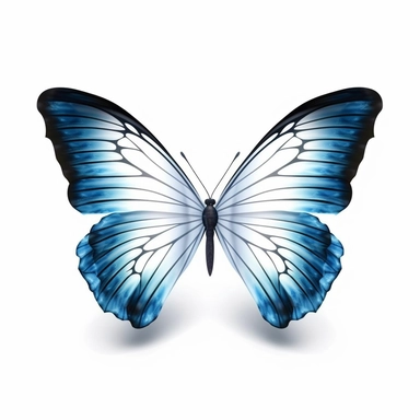 clipart with white background, cute butterfly wings flapping in flight, clearly defined separate image, high quality--ar3:4-no mockups, watermarks, numbers, writing, letters--q2--v5.1--s1000
