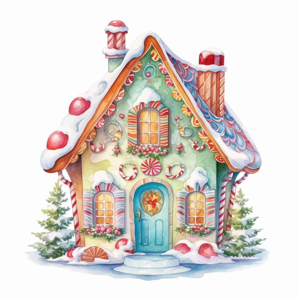 candy house cliparts