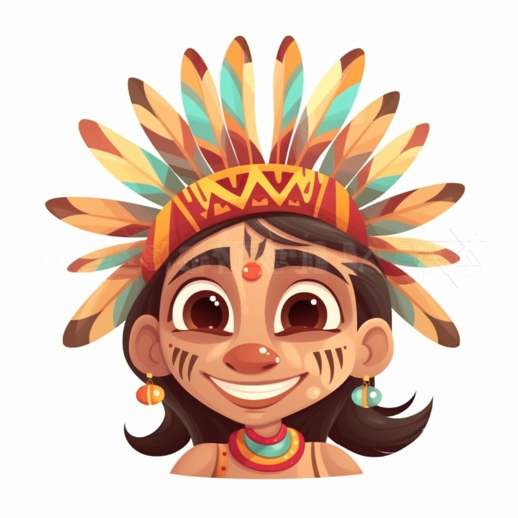 indian mascot cliparts