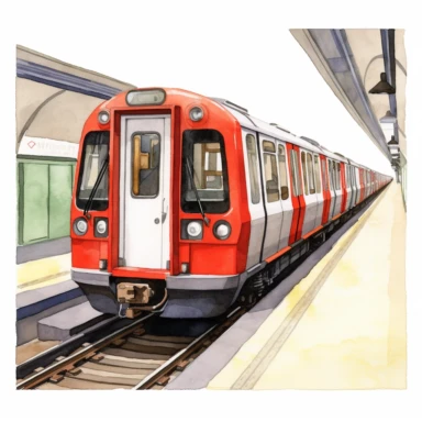 london subway UK, watercolour illustration clipart, extremely detailed, 4k, high quality, isolated on white background - Image #2 <@1098423716465102849>