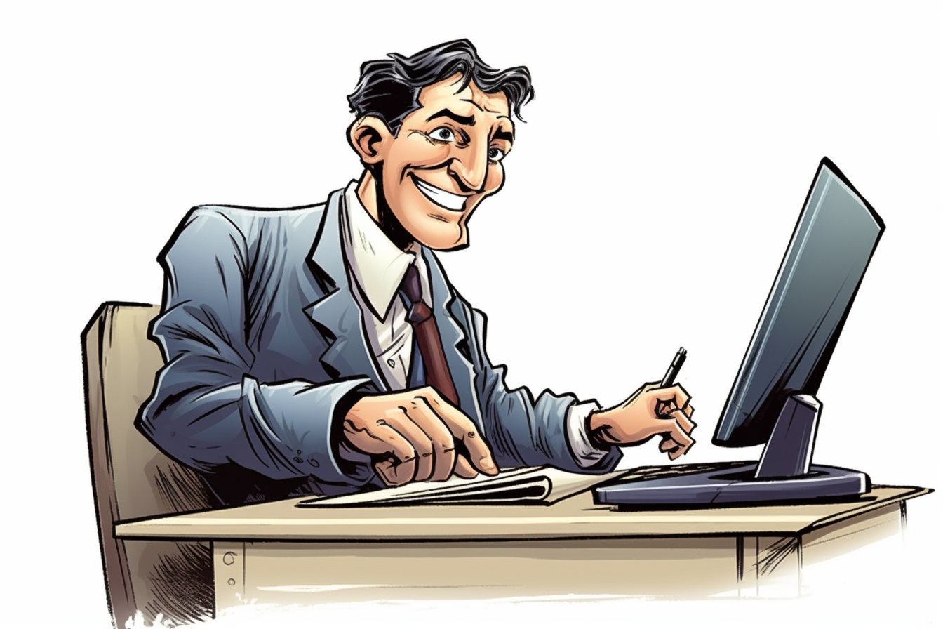 busy computer cliparts