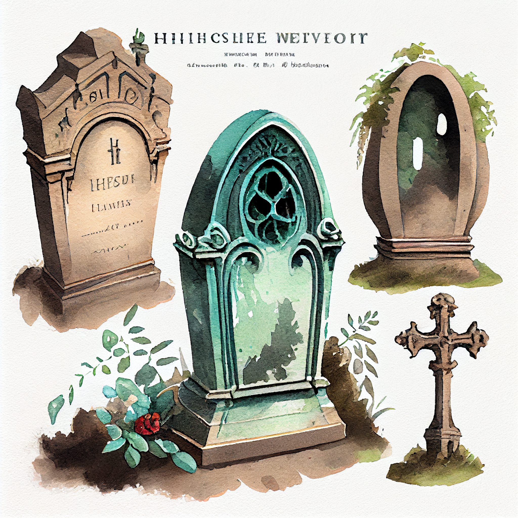 headstone cliparts