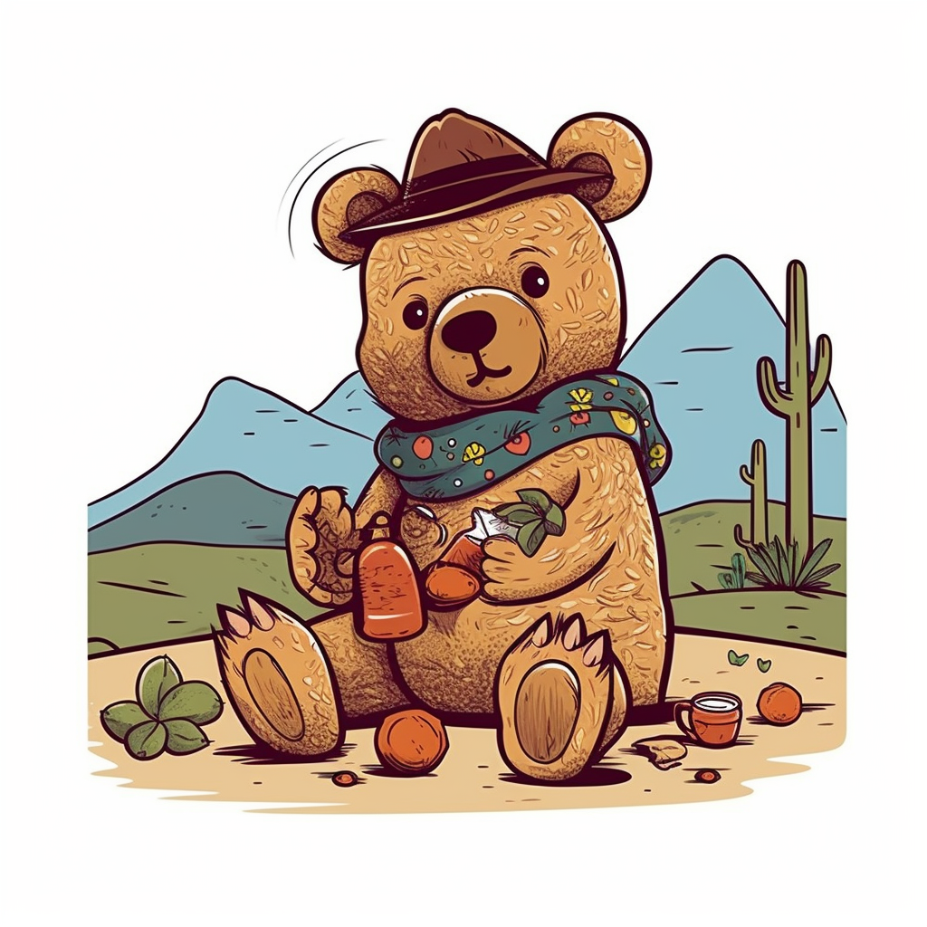 cartoon picnic cliparts