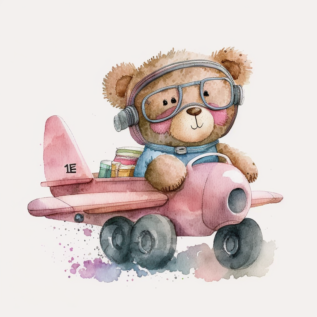 cute plane cliparts