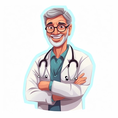 Illutration, white background, PNG clipart doctors' day