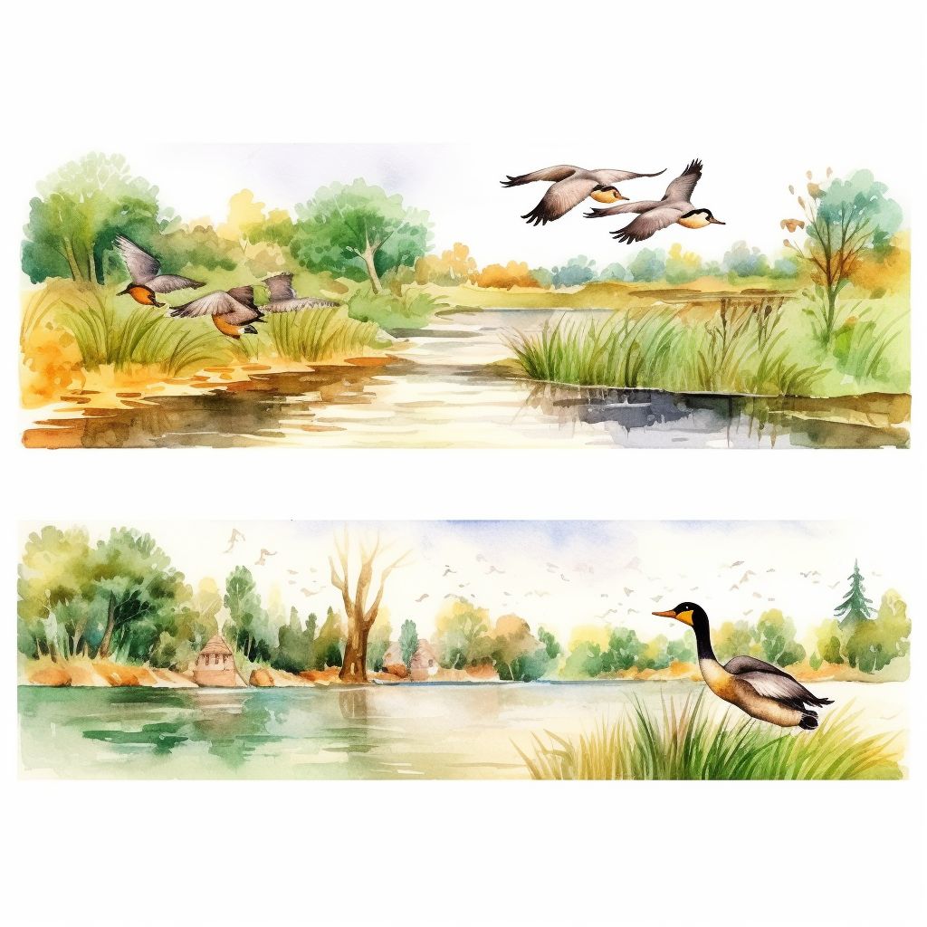 duck hunting cliparts