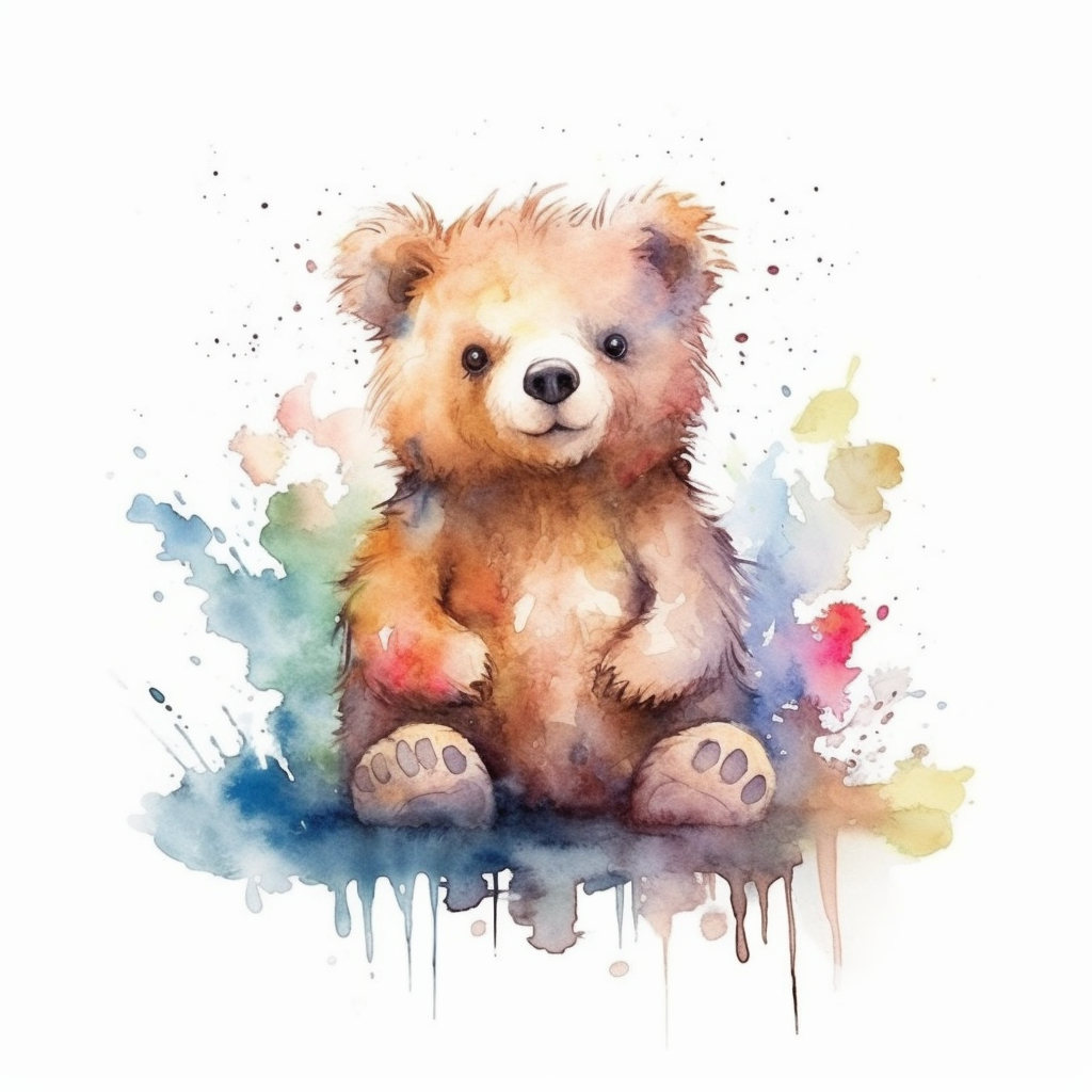 cute bear clipart