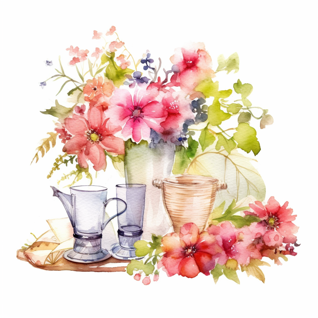 garden party cliparts
