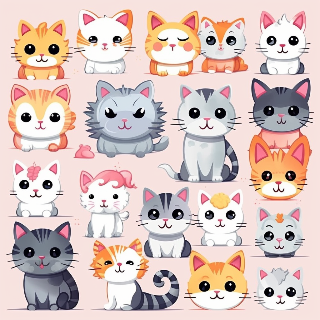 cute pet cliparts
