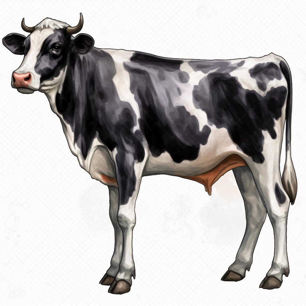 dairy cow cliparts