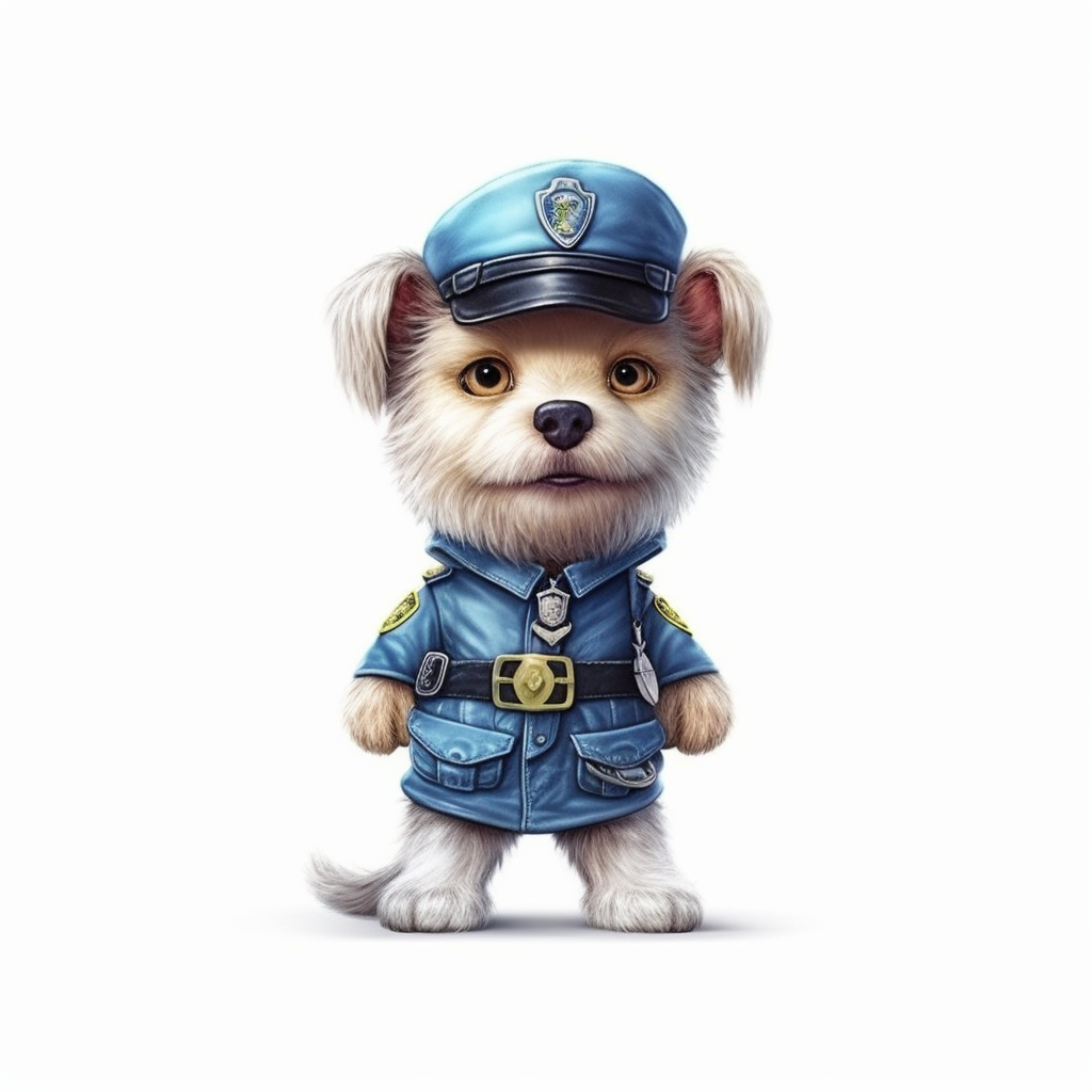 cute police cliparts