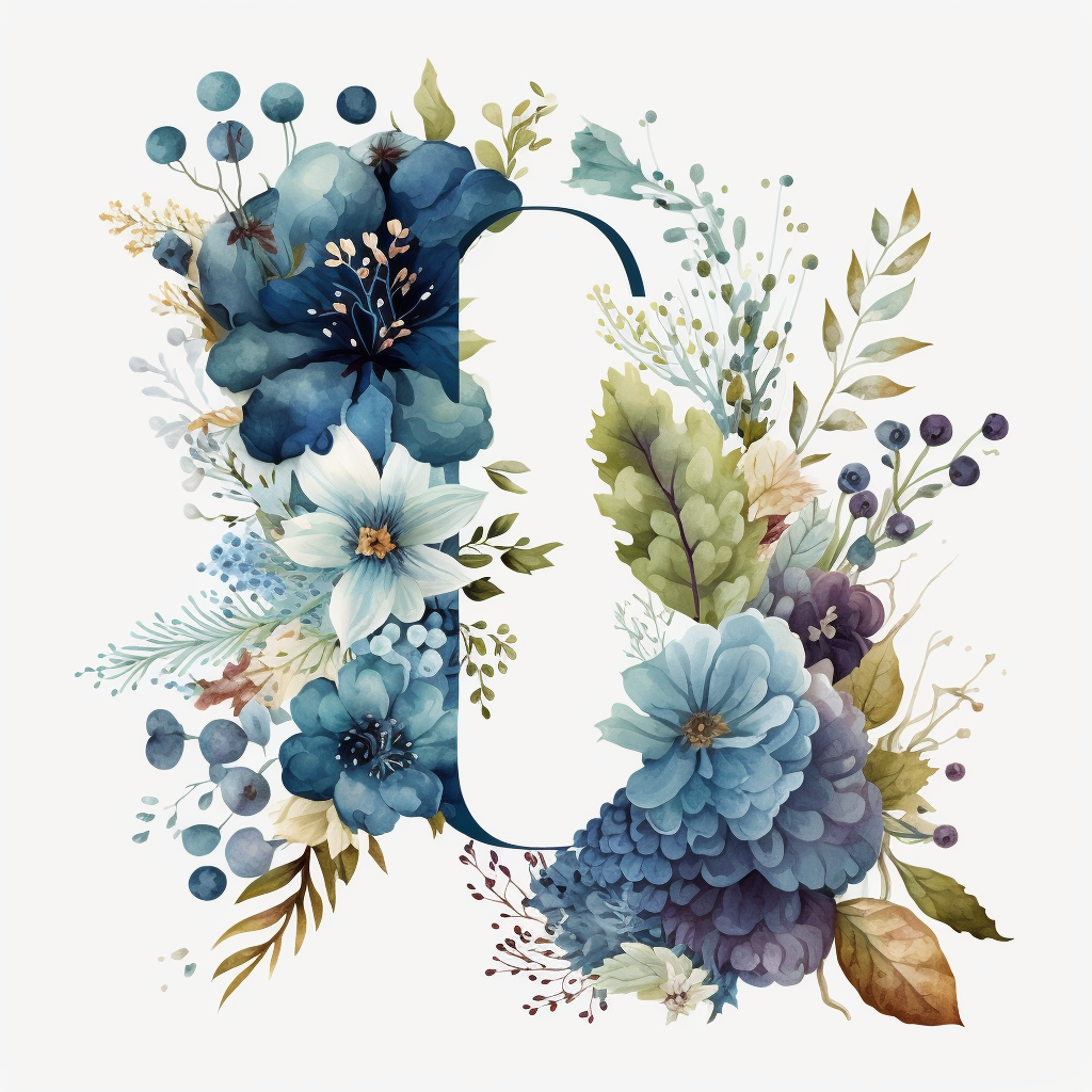 d alphabet cliparts