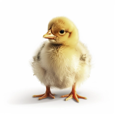 baby cute Chick , 8K quality, ultra detailed clipart, without signature and without meaningless lines, clipart, white background, High Quality clipart, no writting background, no writting, realistic , ultra detailed