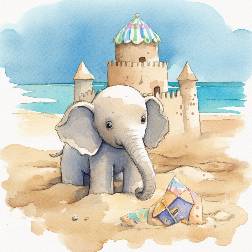 beach items clipart