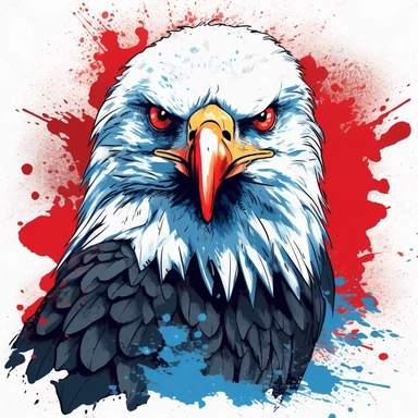 american eagle clipart american eagle clip art free usa emblem, in the style of butcher billy, poured, roger deakins, david yarrow, mixed patterns, positive/negative space, patriotic