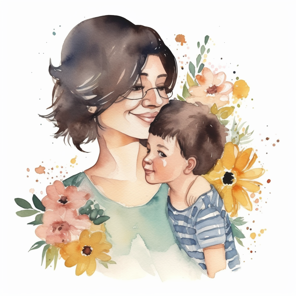 hispanic mother cliparts