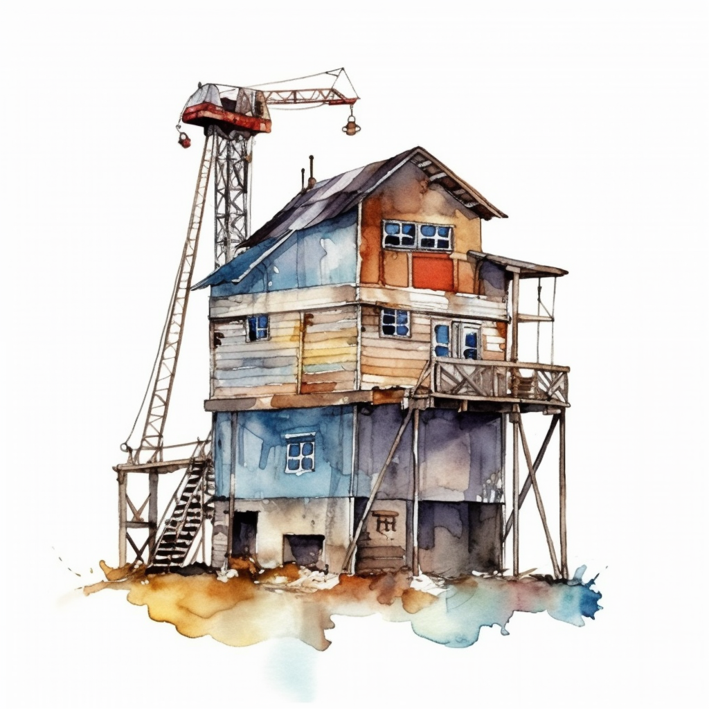 construction house cliparts