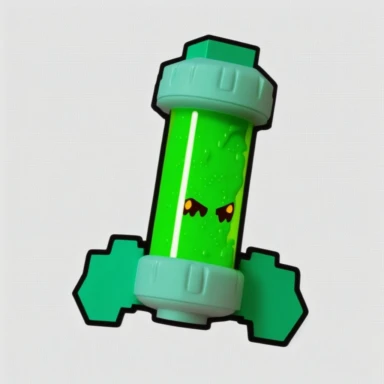 mutagen ooze icon handrawn clipart, Make a flat vector trendy. Roblox style, cartoon, flat