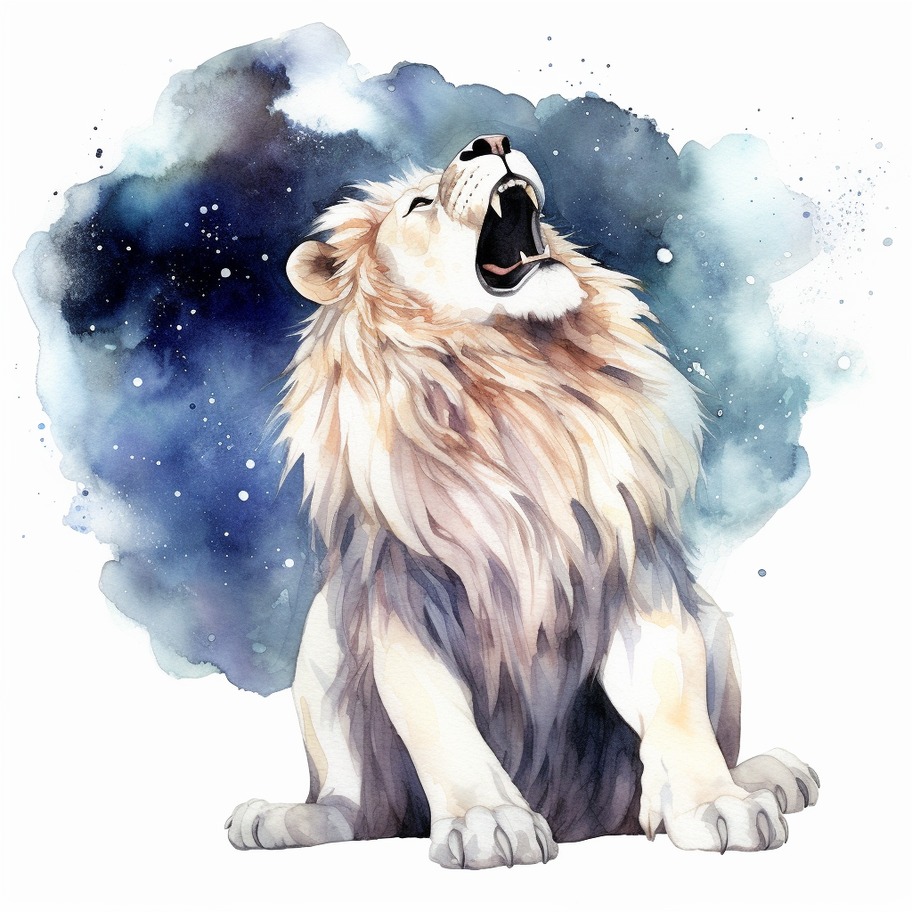 lion roar cliparts