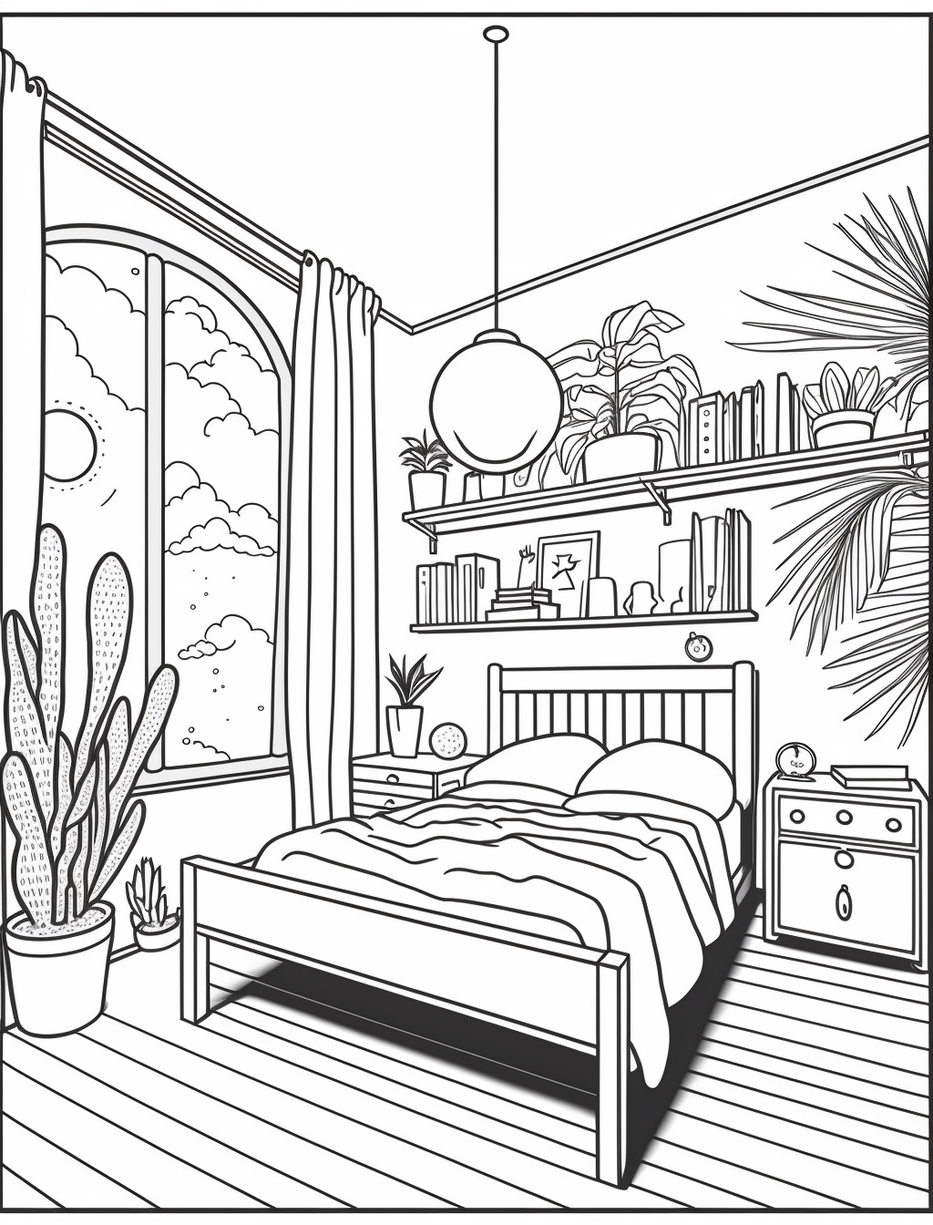 clean bed cliparts