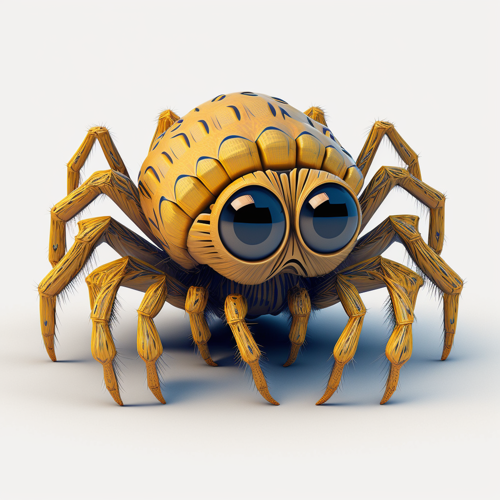 cartoon spider cliparts