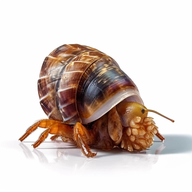 clipart Hermit crab , Photo realistic, snake, white background