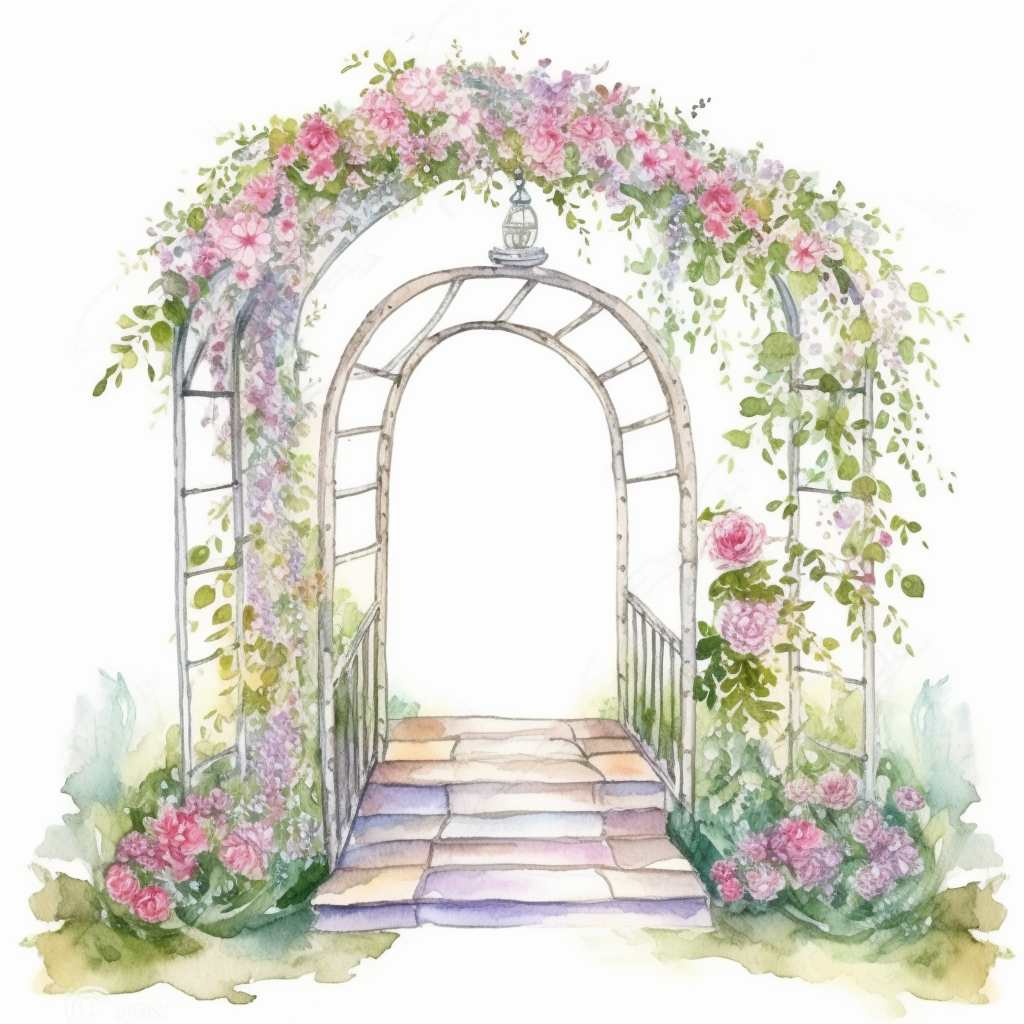 flower garden clipart