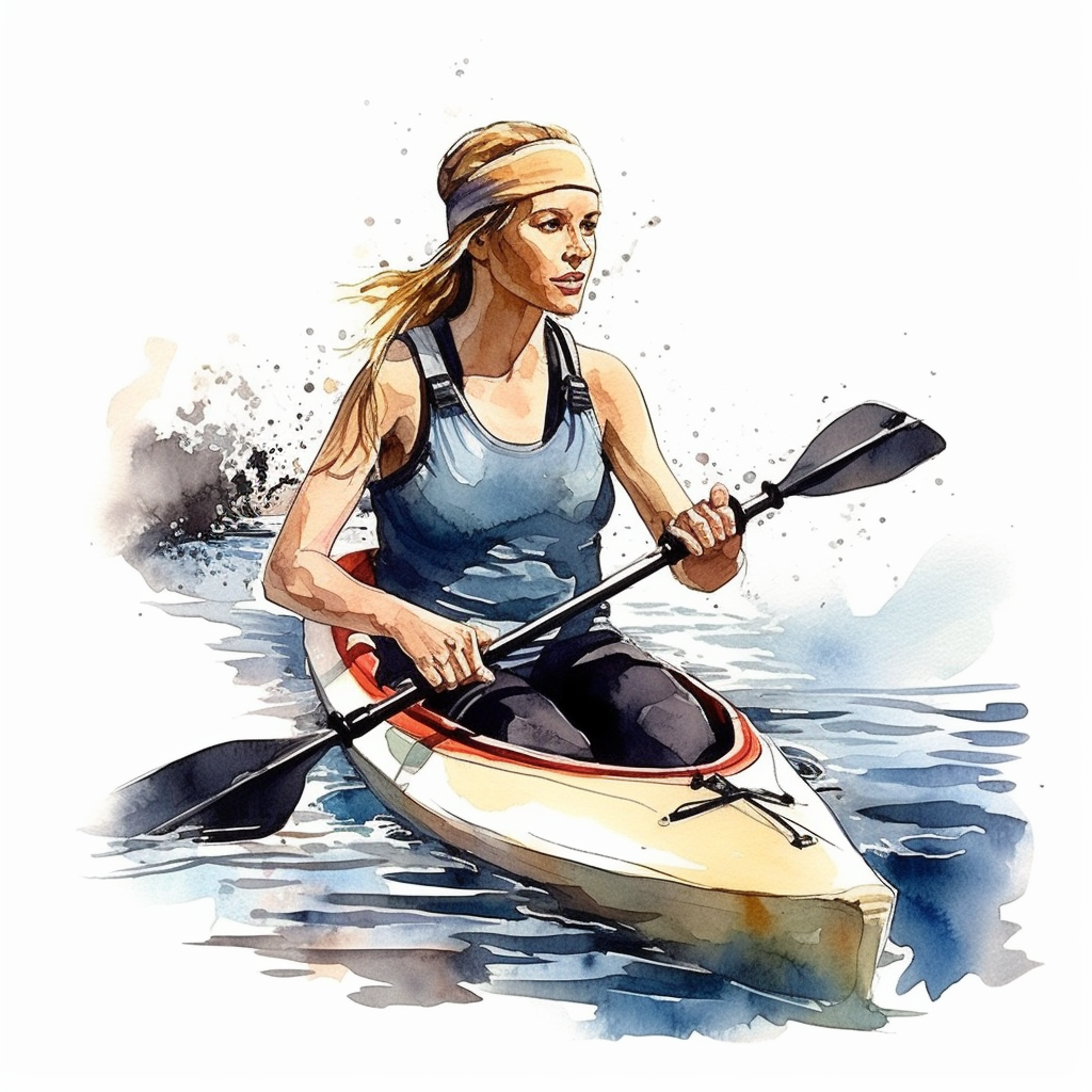 kayak cliparts