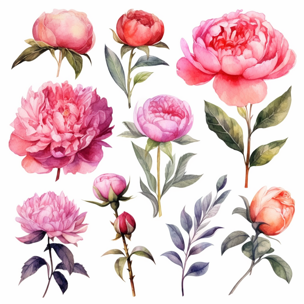 birthday cliparts flowers