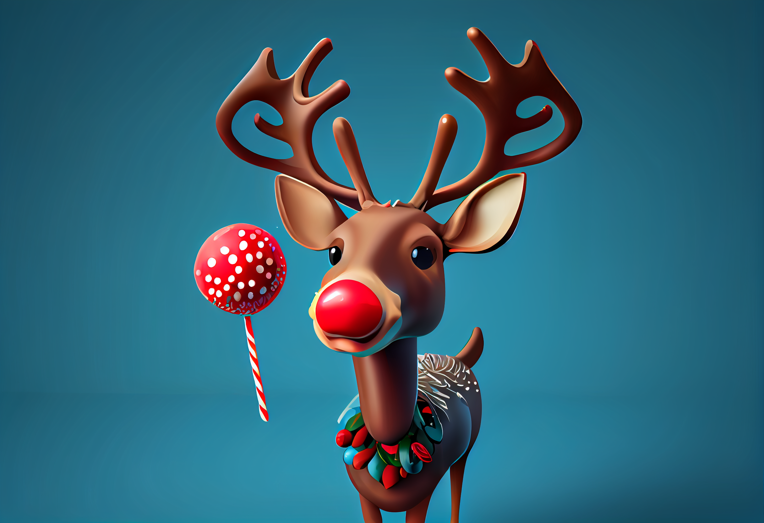 christmas garland clipart