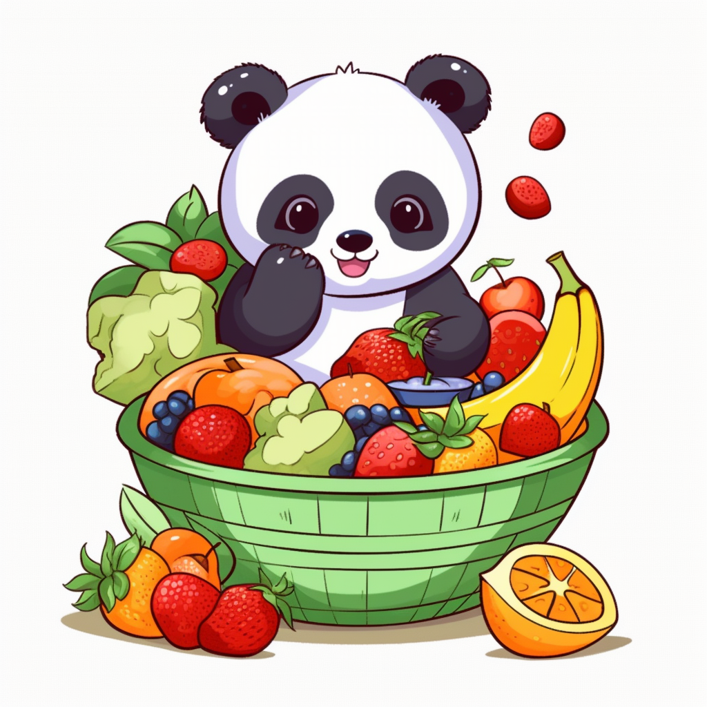 eat fruit cliparts