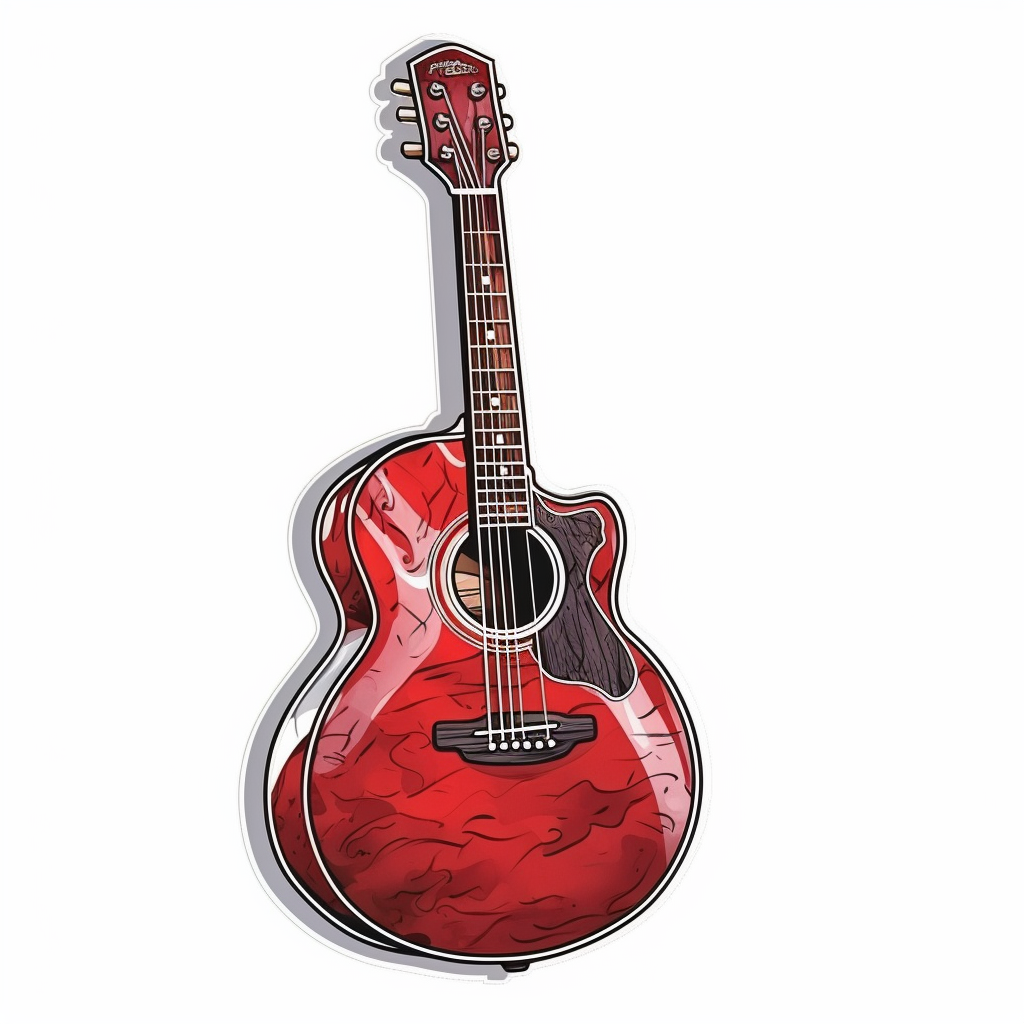 guitar outline cliparts