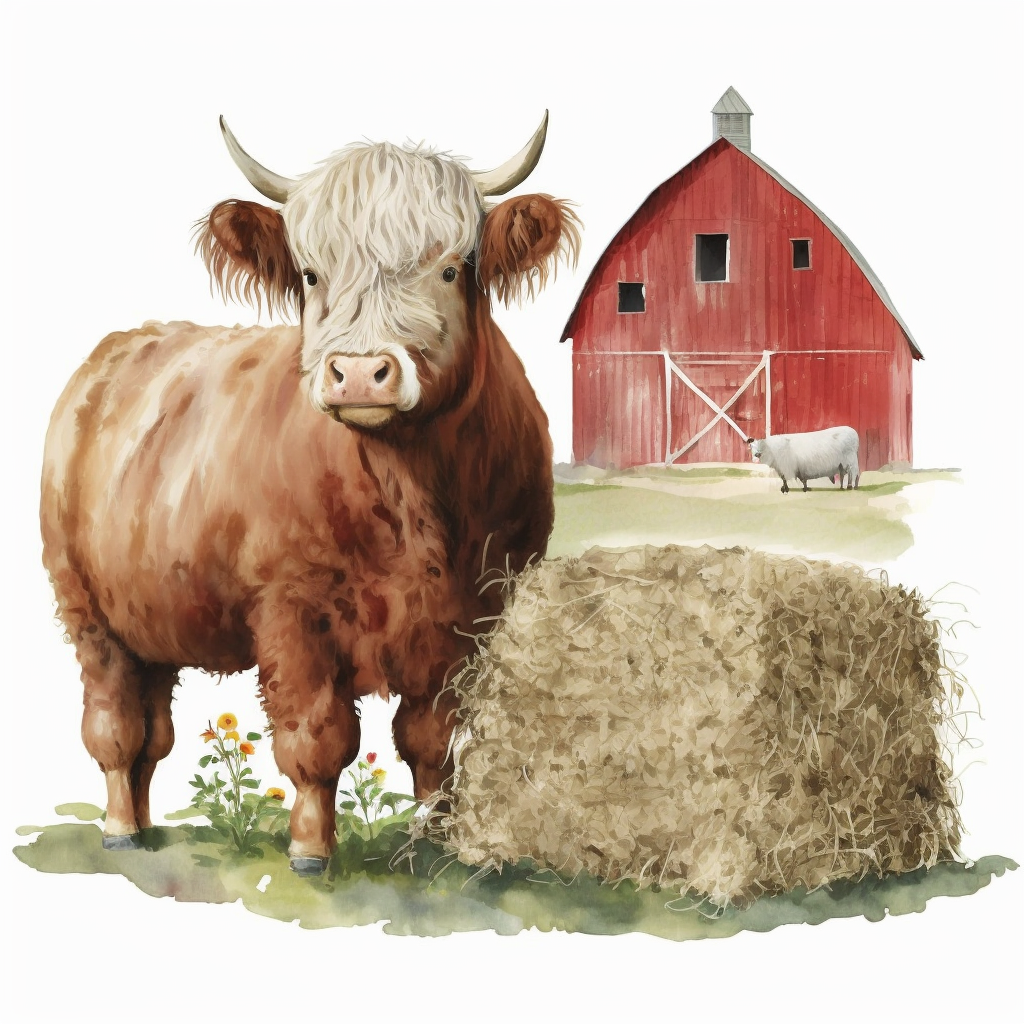 barn hay cliparts