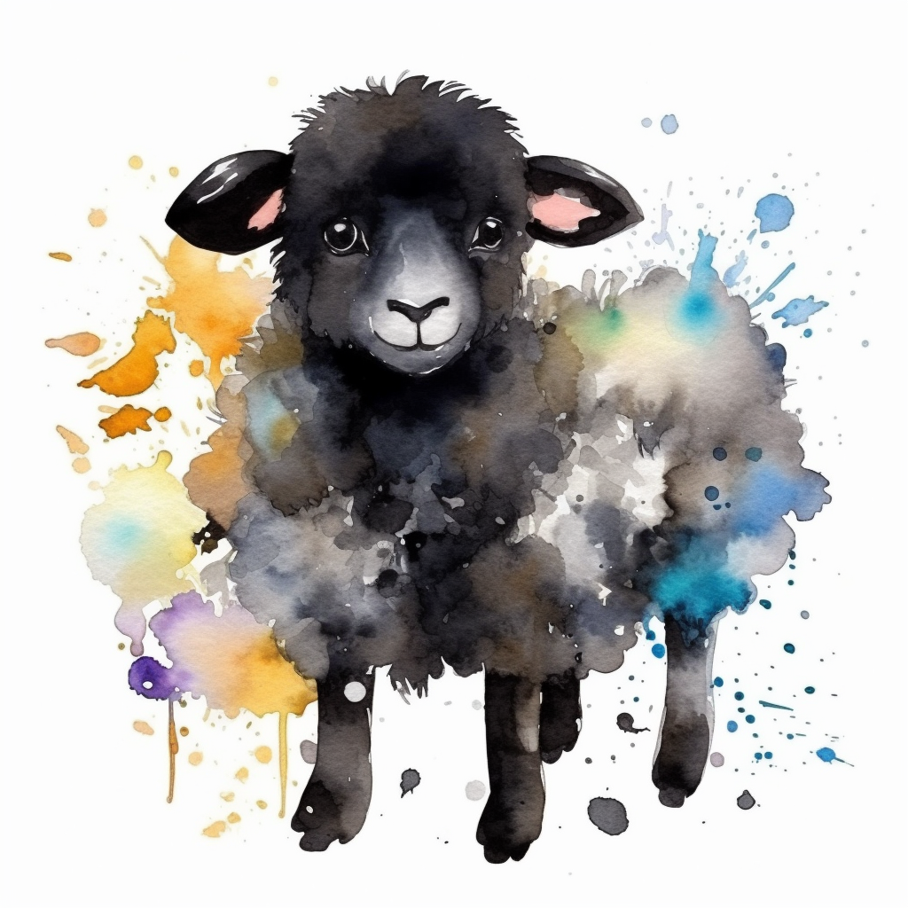 black sheep cliparts