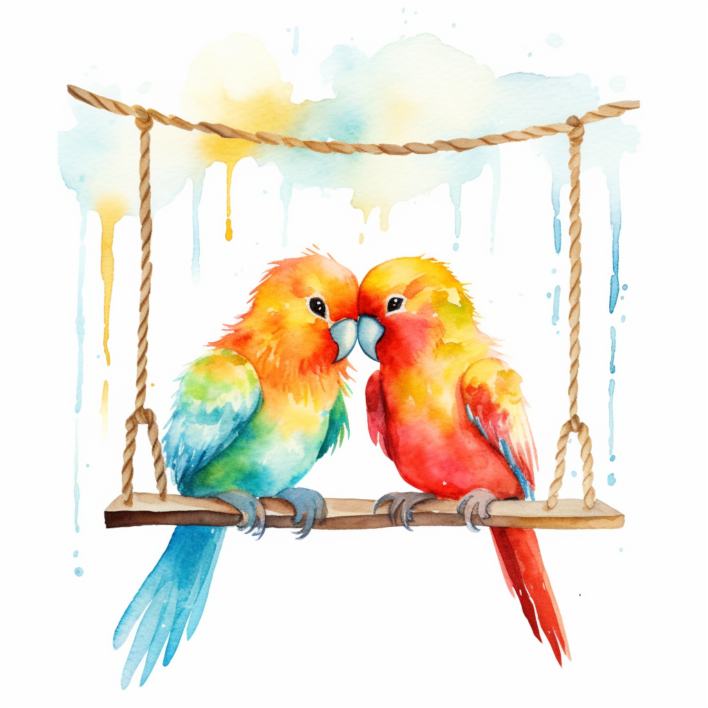lovebird clipart
