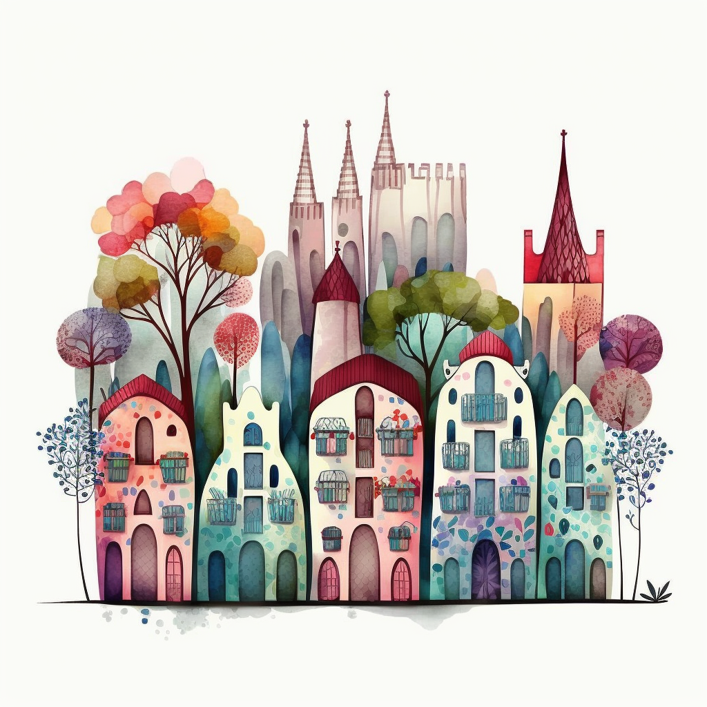 barcelona cliparts