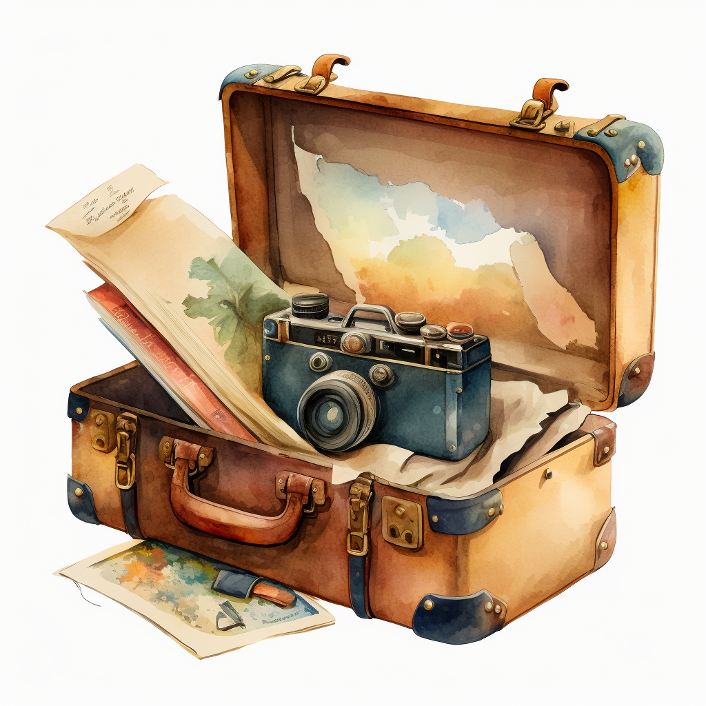cliparts travel luggage