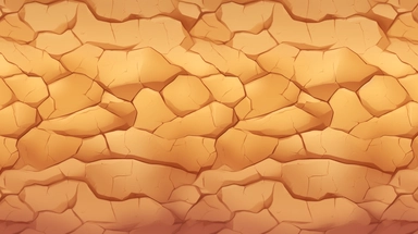 cracked desert ground, simple texture for video game level background, isometric, top down, hand drawn, level art, low contrast, no borders, soft lightning, smooth edges, atmospheric effects, spatial concept art, muralist, clipart, ps1 graphics, 2d,