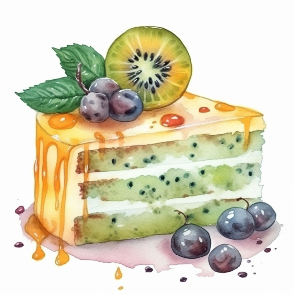 fruit cake cliparts