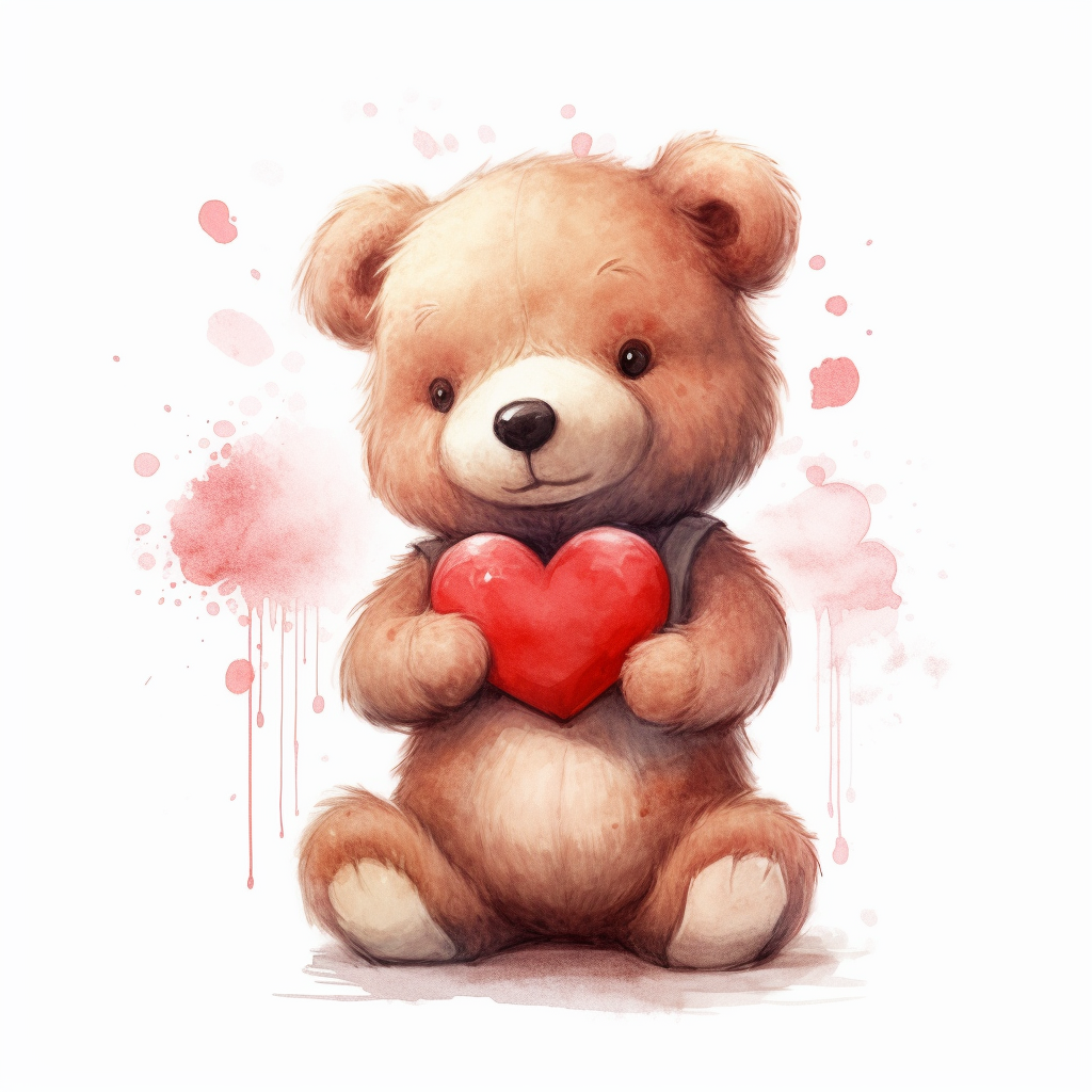 holding heart cliparts