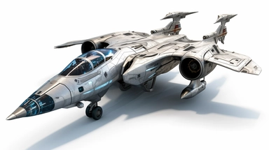 isolated images, illustrations on a white background, futuristic aircraft jet fighter heavy armored , serene, dark fantasy ,Clipart, cartoon, realistic, isolated, full building, highly detailed, hdr, 32K, photo expert quality,game asset , hyperrealistic and highly detailed, isolated on a white background