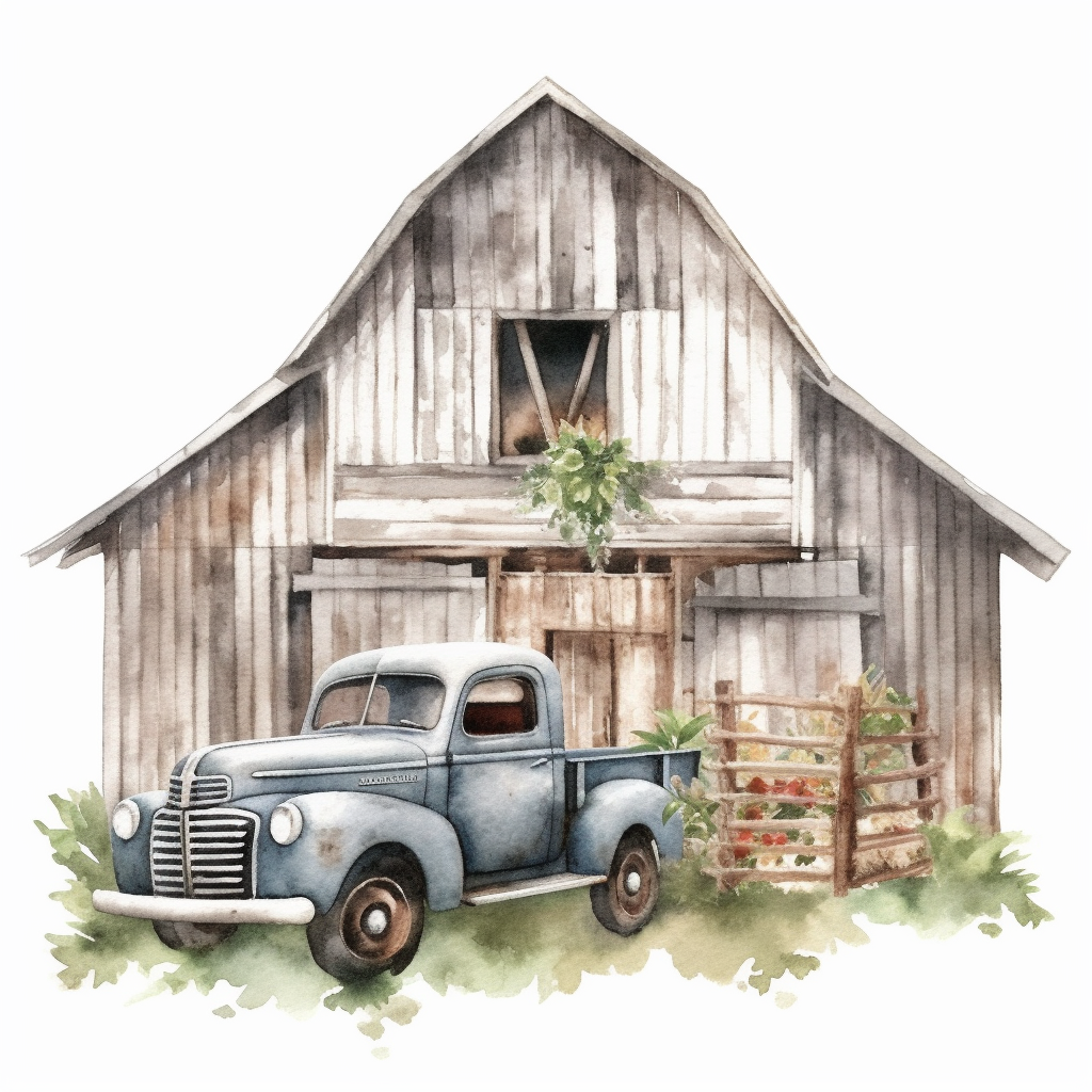 farm barn cliparts