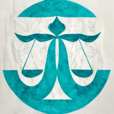 scales of justice clipart, turquoise and white logo