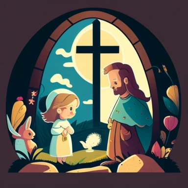 Easter Story Clipart Design