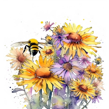 watercolor, honey bee designs cliparts, artistic, creative, intricate, detailed, beautiful, colorful, vibrant, lively, dynamic, charming, adorable, cute, realistic, fantasy, magical, natural, floral, outdoor, sunny, grassy, blooming flowers, buzzing bees, serene, peaceful, joyful, energetic, playful, whimsical, soft, gentle, cheerful, imaginative, digital, high-resolution, 3D, computer-generated, photorealistic, honey bee designs cliparts, wooden, night, materials, honey bee designs cliparts, ir
