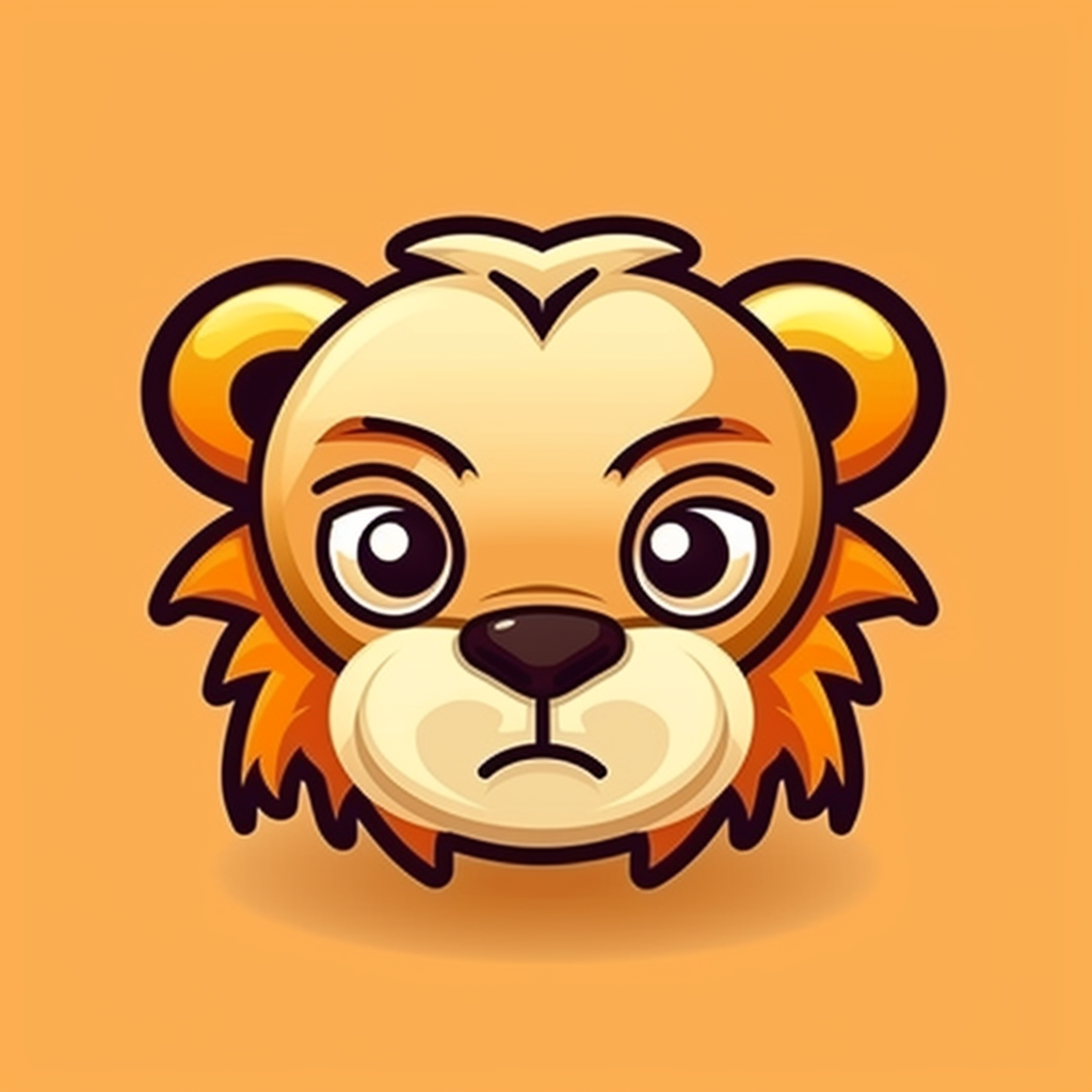 lion mascot clipart