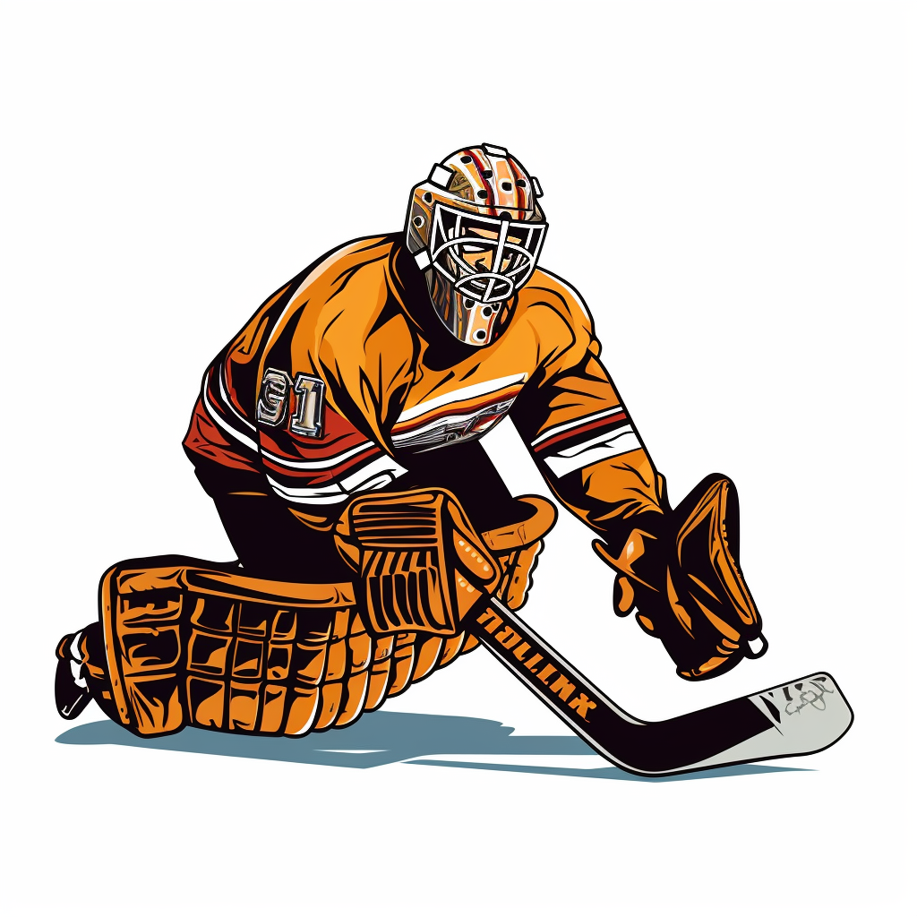 goalie cliparts