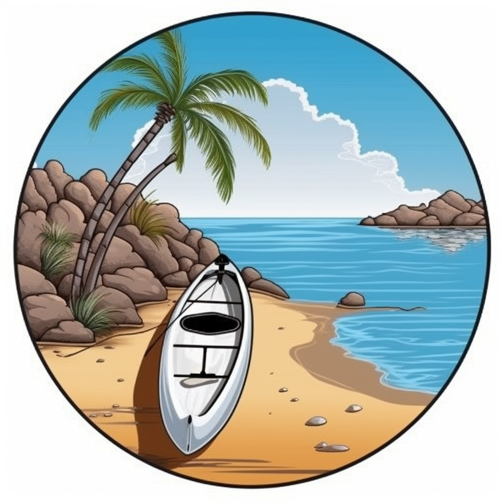 beach shore cliparts