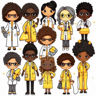 girl per grid, Nurse, lab coat, Black Girl Magic, Beautiful braided hair styles, Fashion Nova Themed Clipart, Black Girls Magic Clipart, Black Women Clipart, Black Girls PNG, Black Girl Sticker/Planner/Journal/Print Lady boss clipart, Boss Fashion clipart, Fashion Girl Clipart, Boss Girl clipart, Fashion Illustration, Afro lady clipart